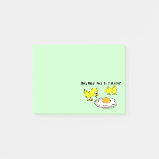 Heilige krap! Pete, ben jij dat? Post-it® Notes (Voorkant)