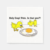 Heilige krap! Pete, ben jij dat? Servetten (Voorkant)