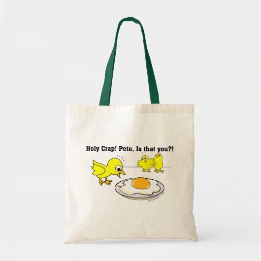 Heilige krap! Pete, ben jij dat? Tote Bag (Voorkant)