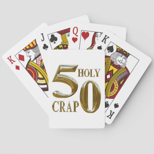 Heilige Krap Pokerkaarten (Achterkant)