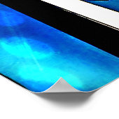 Heilige Kruidenblauwe hemel Poster (Hoek)