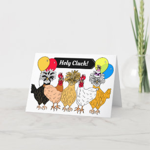 Heilige Kuck, Happy Birthday Chicken Puns Kaart