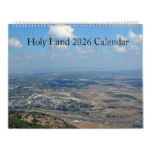 Heilige Land 2026 Wandkalender