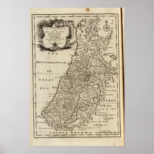 Heilige Land Poster (Voorkant)