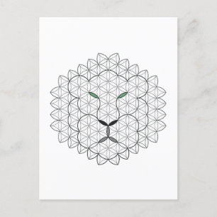 Heilige Leeuw, B051/BW. Briefkaart