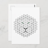 Heilige Leeuw, B051/BW. Briefkaart (Voorkant / Achterkant)