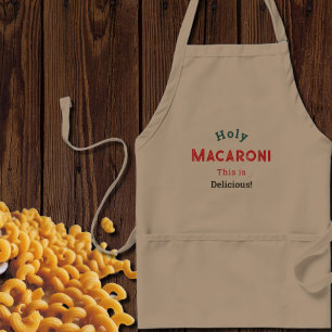 Heilige Macaroni! grappig citaat Standaard Schort