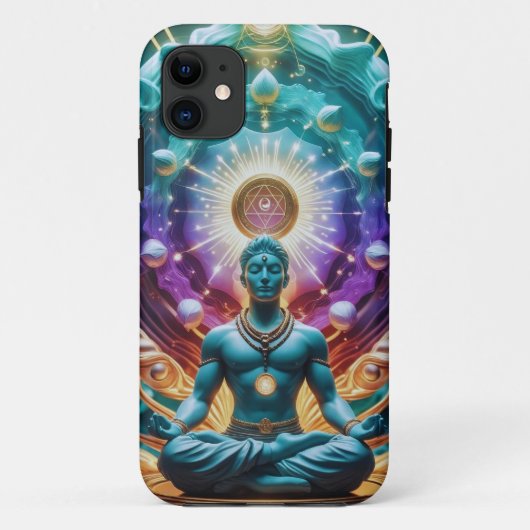 Heilige Mandala Spirituele kunst Case-Mate iPhone Case (Achterkant)