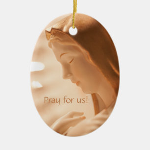Heilige Maria Keramisch Ornament