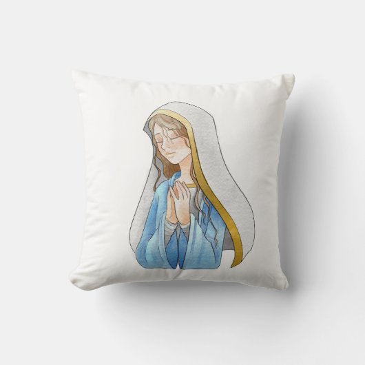 Heilige Maria Kussen (Voorkant)