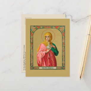 Heilige Maria Magdalena als Myrrhbearer (ORX 01) Briefkaart