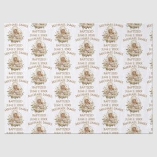 Heilige Maria met Kind Jezus Doop Tissuepapier