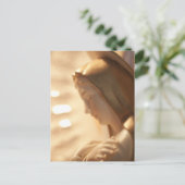 Heilige Mary Post Kaart (Staand voorkant)