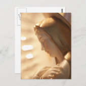 Heilige Mary Post Kaart (Voorkant / Achterkant)