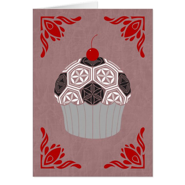 heilige meetkunde cupcake (Voorkant)