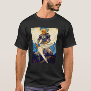 Heilige Michael Aartsengel Katholieke Christelijke T-shirt