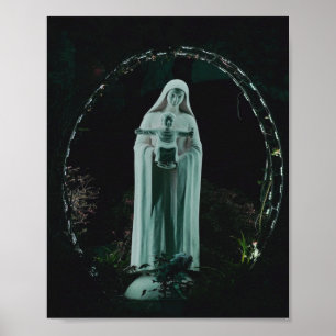 Heilige Moeder Mary en Baby Jesus Christelijk Poster