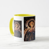 Heilige Moeder Mary en baby Jesus Mok (Voorkant links)