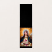Heilige Moeder Mary Immaculate hart, St Mary, kath Visitekaartjes (Buitenkant ongevouwen)