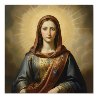 Heilige Mutter Gottes – Göttliche Liebe & Schutz´6 Perfect Poster