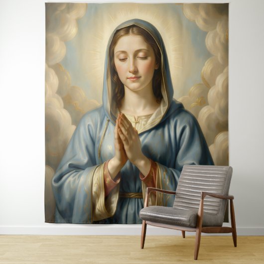 Heilige Mutter Gottes – Göttliche Liebe & Schutz Wandkleed (In situ)