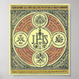 Heilige naam Emblem Poster