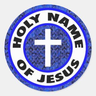 Heilige naam van Jezus Ronde Sticker