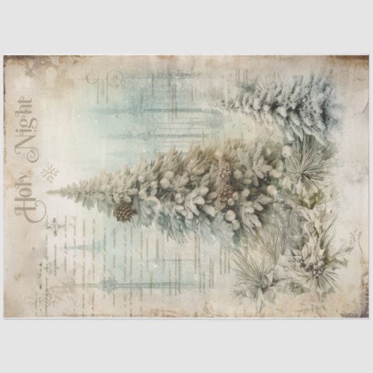 Heilige Nacht Tissuepapier (Voorkant)