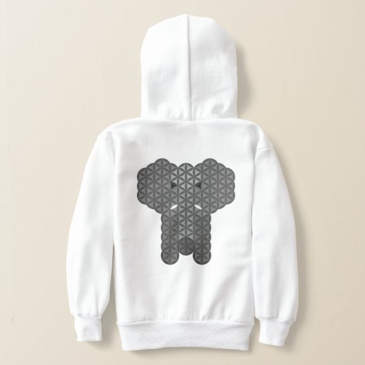 Heilige olifant - Olifant van het leven. (Laag Achter)