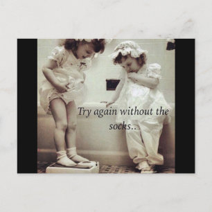 Heilige OverLaughSmile Briefkaart