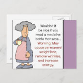 Heilige OverLaughSmile Briefkaart (Voorkant / Achterkant)