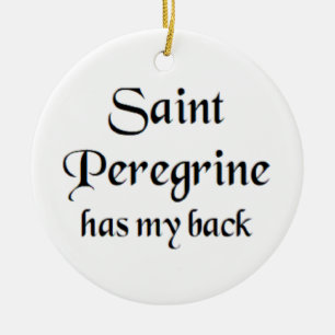 heilige pellegrinus keramisch ornament