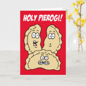 Heilige Pierogi Je bent 75! 75e verjaardag Kaart (Gele Bloem)