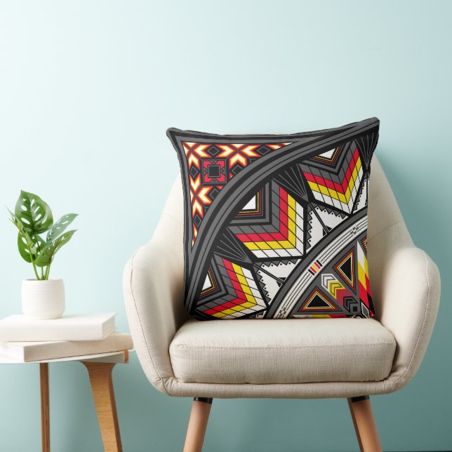 Heilige plaatsen (rood) kussen (Stoel)