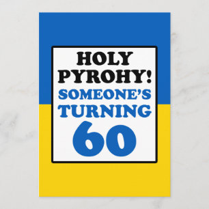 Heilige Pyrofie! Iemand die 60 wordt Oekraïne Uitn Kaart