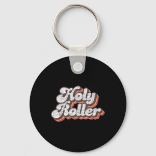 Heilige Roller Disco-kleding 70s kostuum voor vrou Sleutelhanger