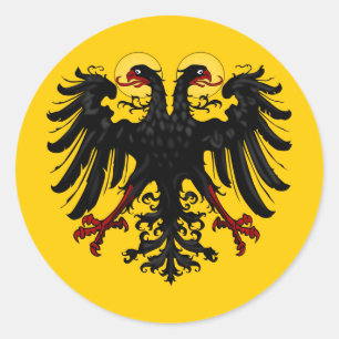 Heilige Roman Empire Imperial Banner Ronde Sticker
