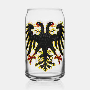 Heilige Roomse Rijk Embleem Drinkware Set Blikvorm Glas