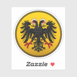 Heilige Roomse Rijk Wapenstaart Sticker