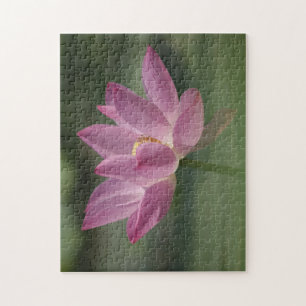Heilige Roze Lotus Bloesem - Serene Zen Art Legpuzzel