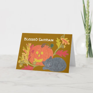 Heilige Samhain Kaart