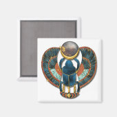 Heilige Scarab van King Tut Magneet (Voorkant / Achterkant)