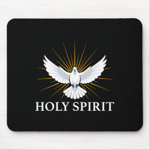Heilige Schrift Duif Spiritueel Symbool Christelij Muismat
