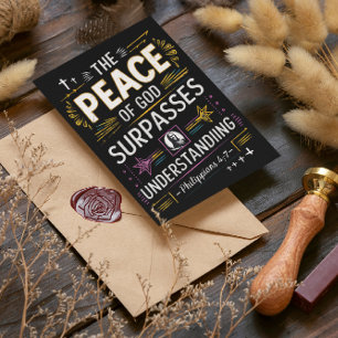 Heilige Schrift getooid Briefkaart