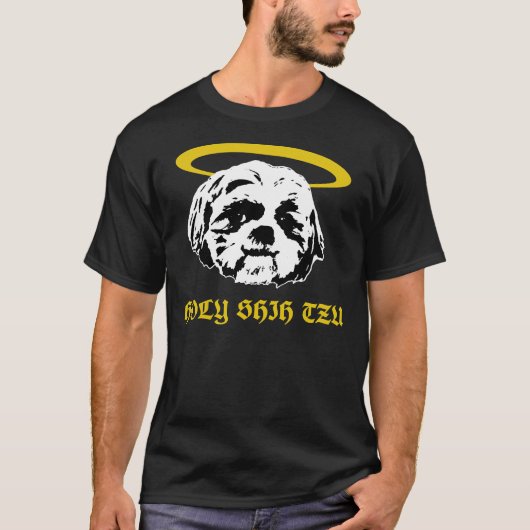 Heilige Shih Tzu Honden T-shirt (Voorkant)