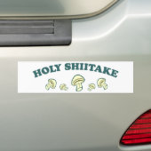 Heilige Shiitake Bumpersticker (Op auto)