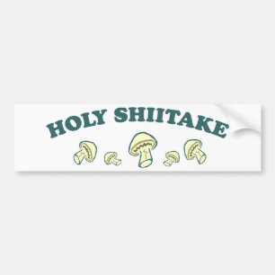 Heilige Shiitake Bumpersticker