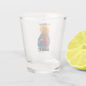 Heilige Shot Glas (Achterkant)