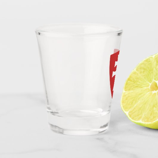 Heilige Stefanus Hongaars Kruis Symbool Hongarije Shot Glas (Links)