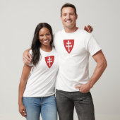 Heilige Stefanus Hongaars Kruis Symbool Hongarije T-shirt (Unisex)